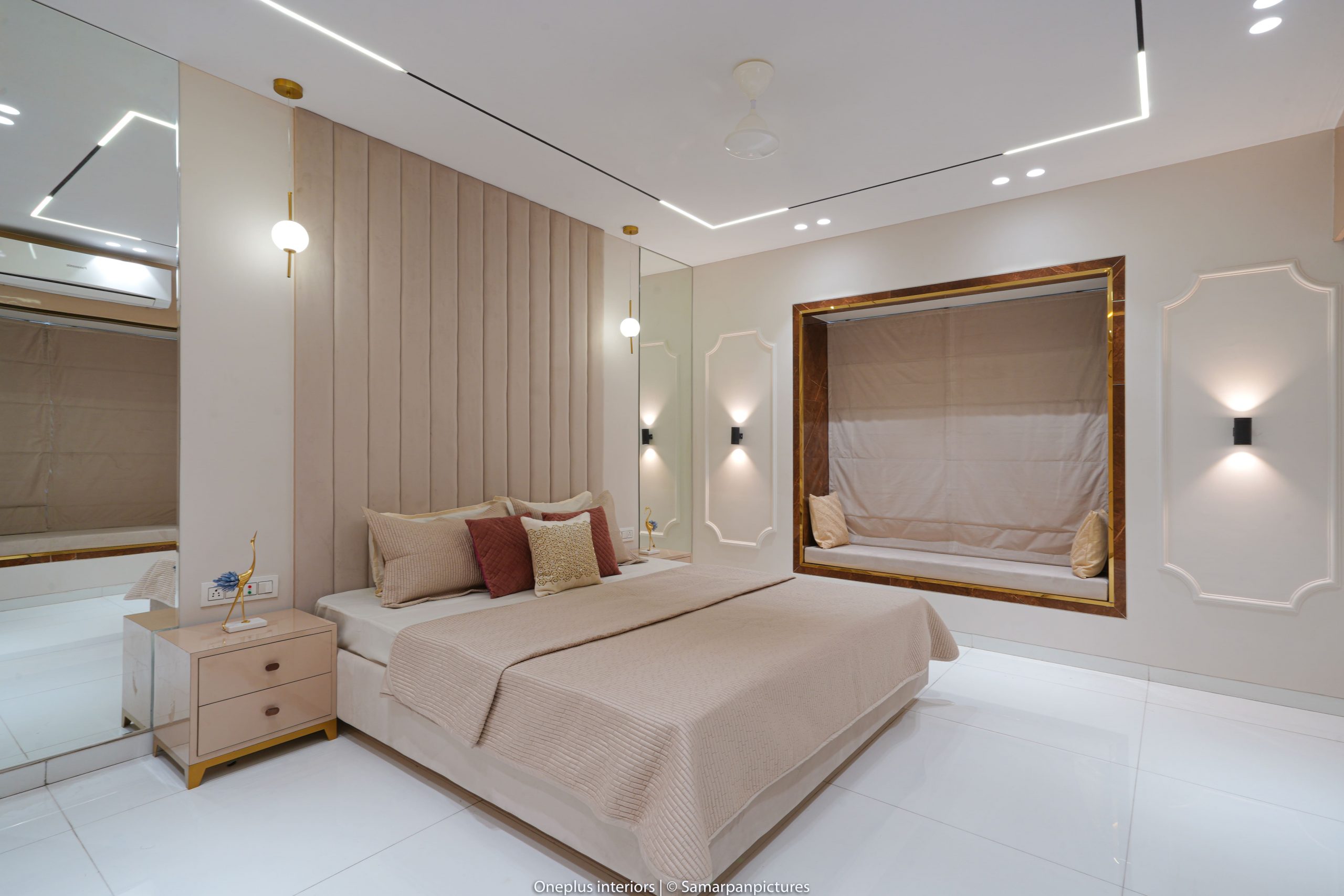 LUXURIOUS INTERIOR DESIGNS BY ONEPLUS1 STUDIO